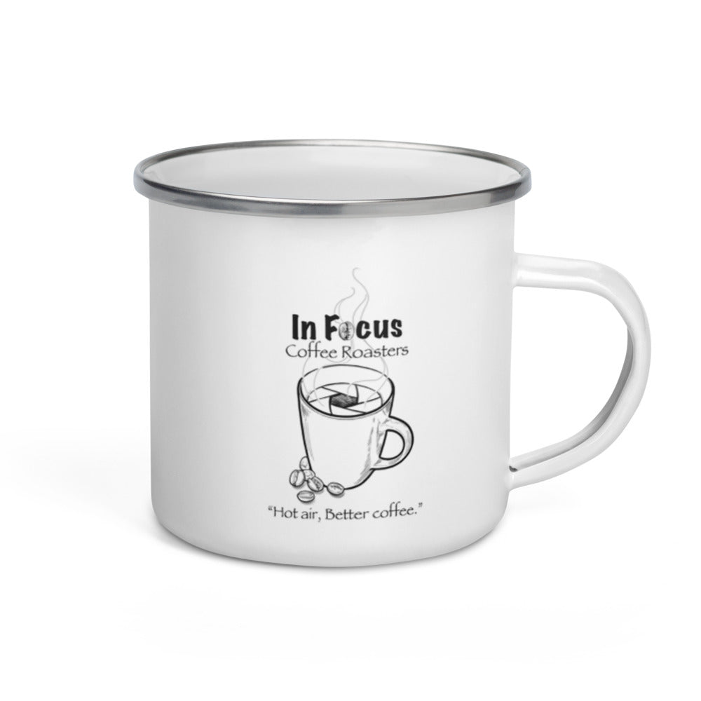 In Focus Coffee Roasters Enamel Mug